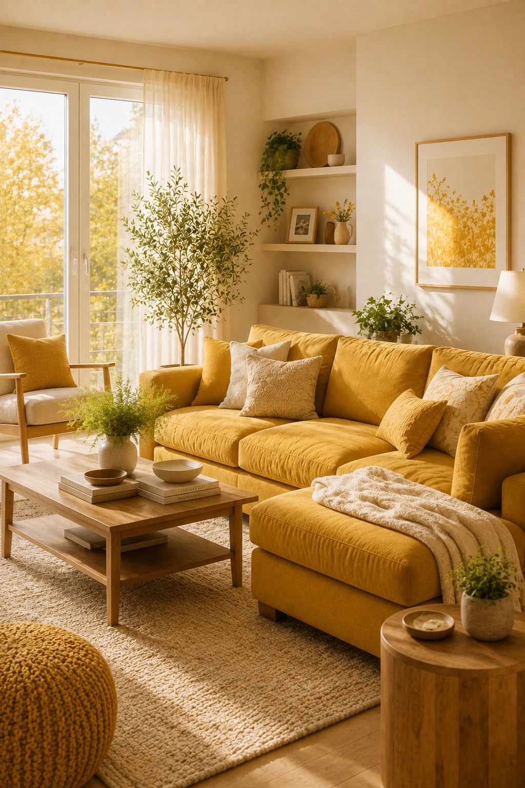11 Yellow Living Room Ideas for 2026