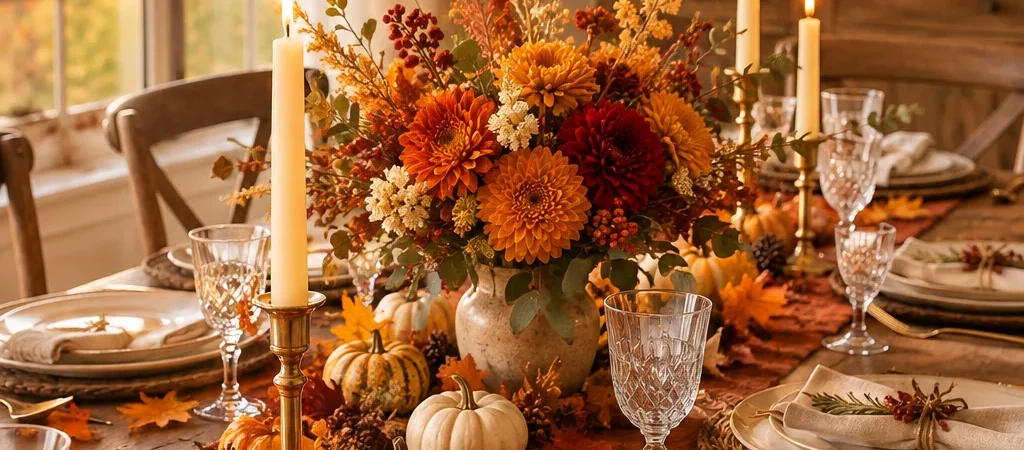 19 Fall Table Decor Ideas That Instantly Warm Up Your Dining Space